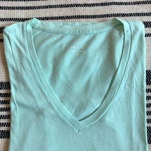 LIKE NEW JCrew Tissue Tee with V neck